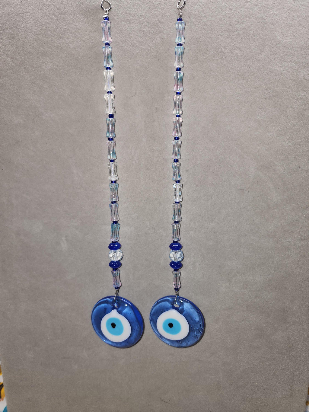 Blue Evil Eye Single Strand Suncatchers