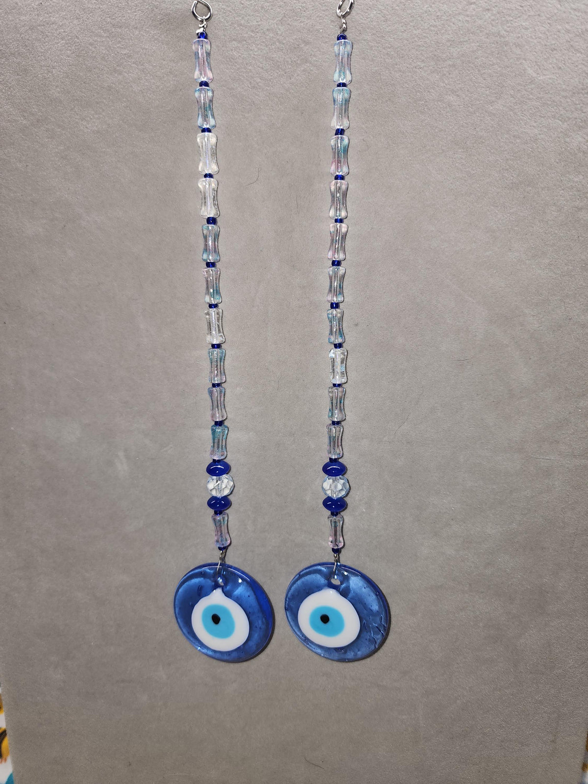 Blue Evil Eye Single Strand Suncatchers