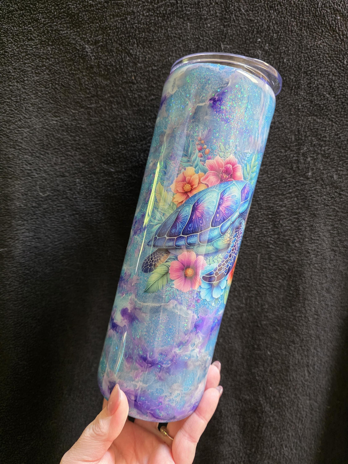 Sea Turtle | 30oz Skinny Stainless Steel Epoxy Tumbler