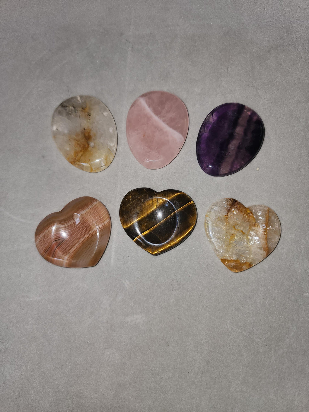 Worry Stones | Pocket Stones | Crystal Worry Stone | Teardrop Worry Stone | Heart Worry Stone | Multiple Materials