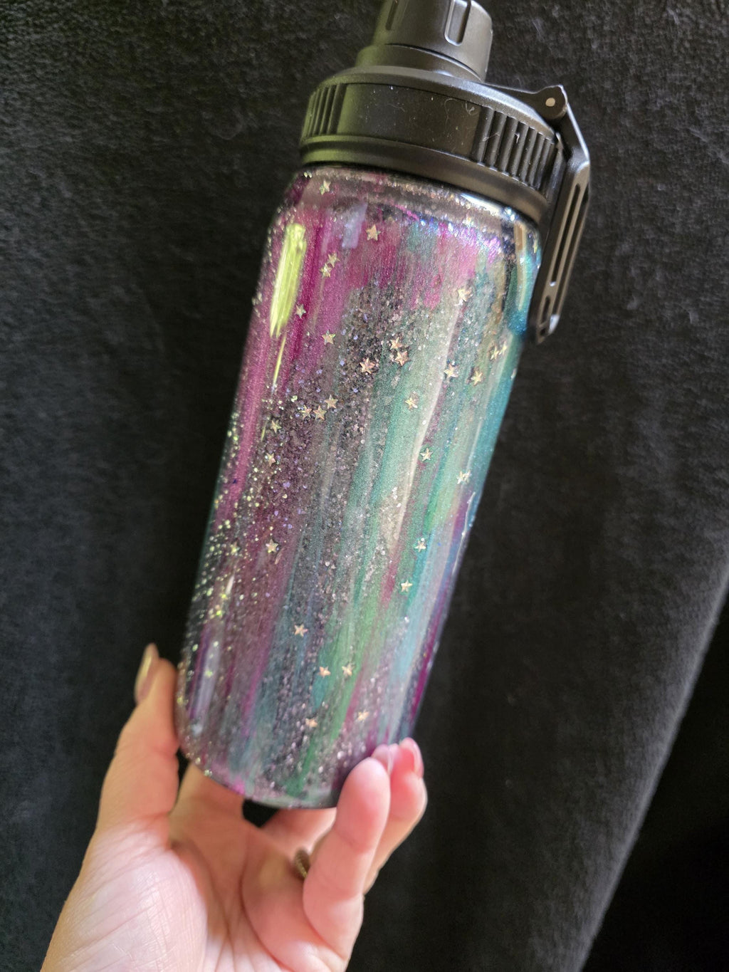 Northern Lights - Glow In The Dark | 18oz Duo Hydro Stainless Steel Epoxy Tumbler