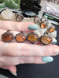 Natural Garden Quartz Adjustable Ring