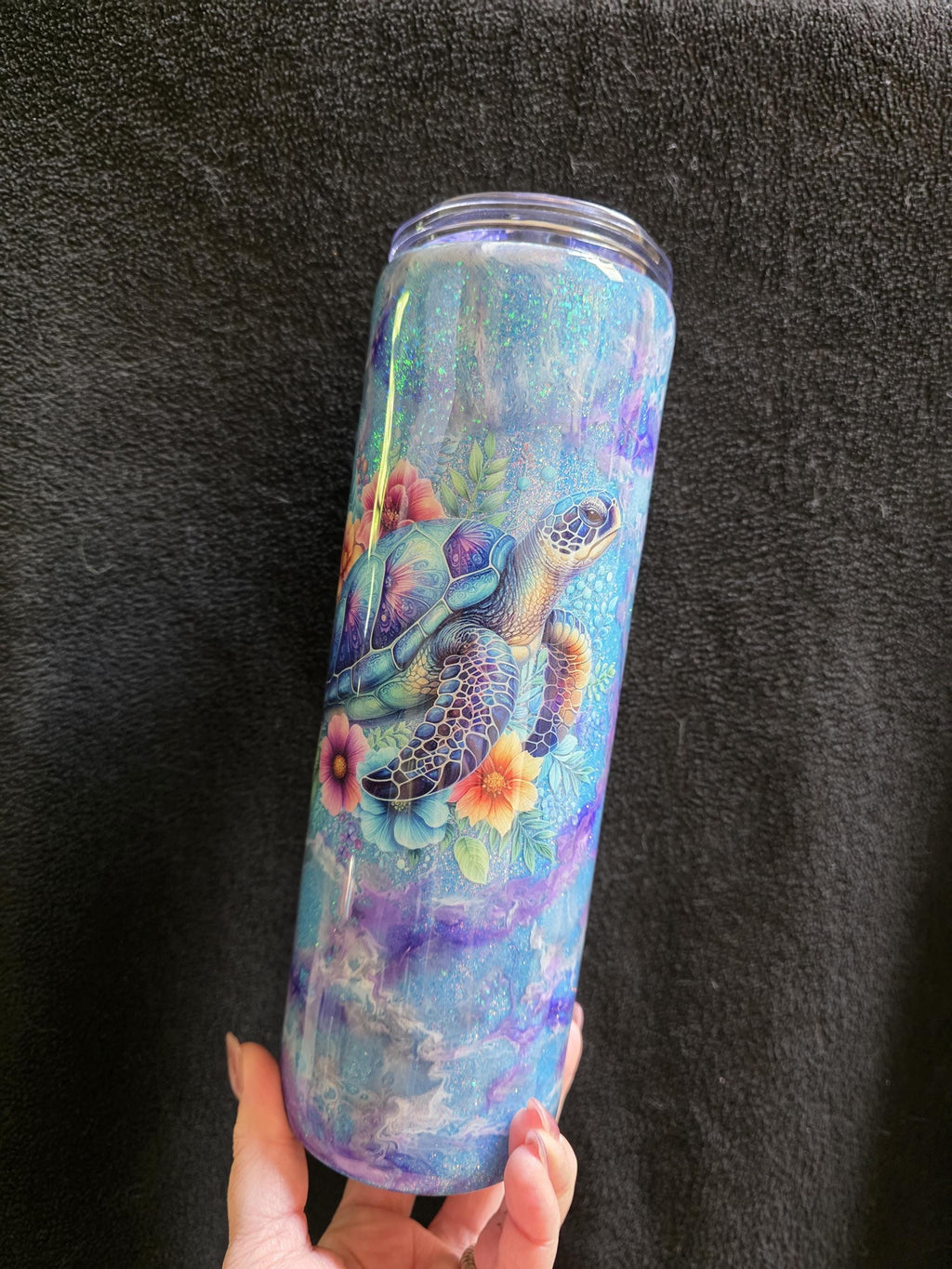 Sea Turtle | 30oz Skinny Stainless Steel Epoxy Tumbler