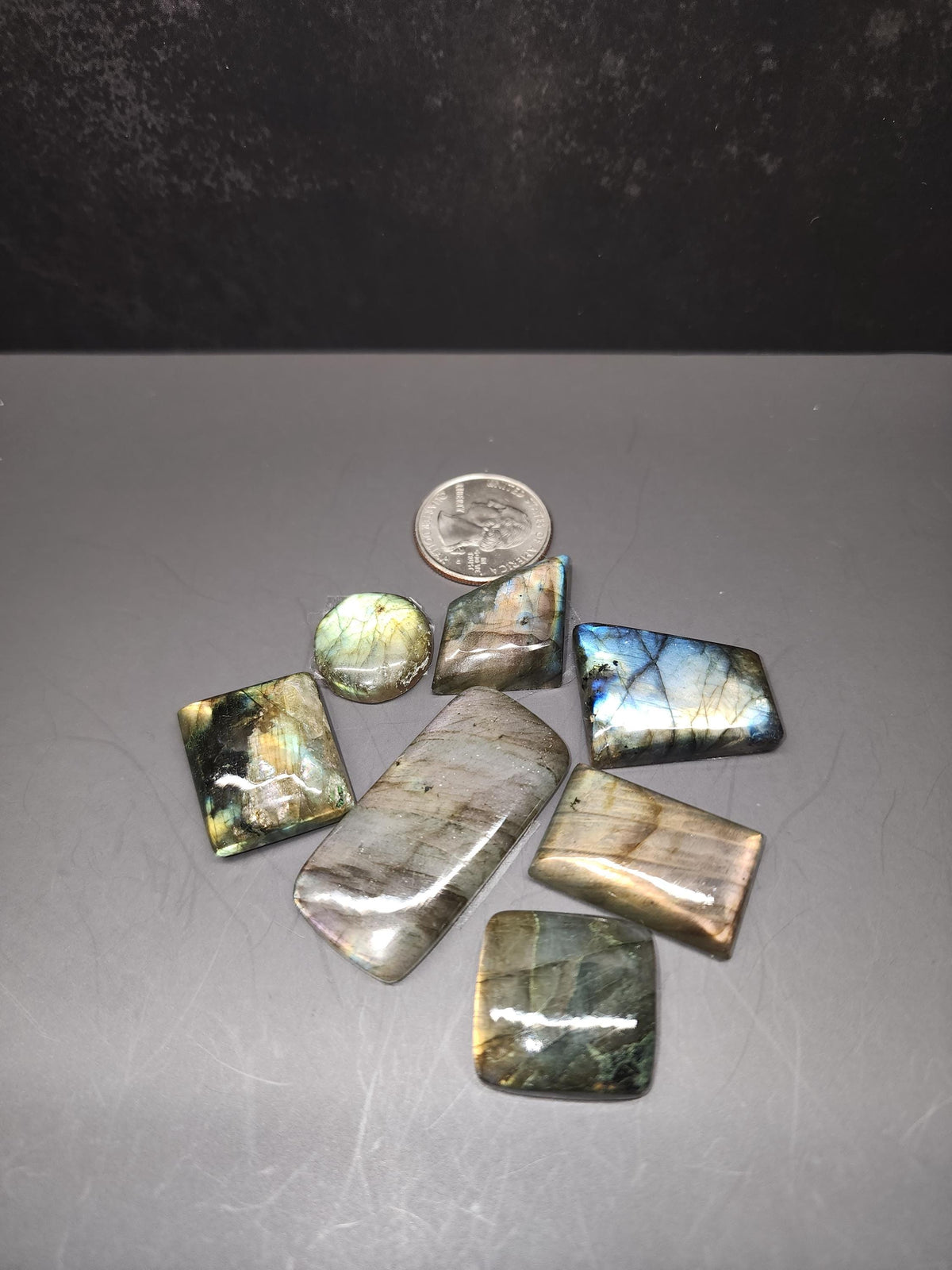 Bulk Lot | Natural Labradorite Cabochons