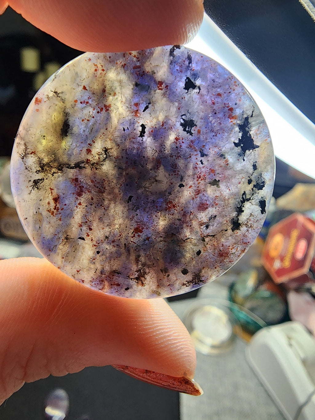Bulk Lot | Natural Iolite Sunstone Cabochons