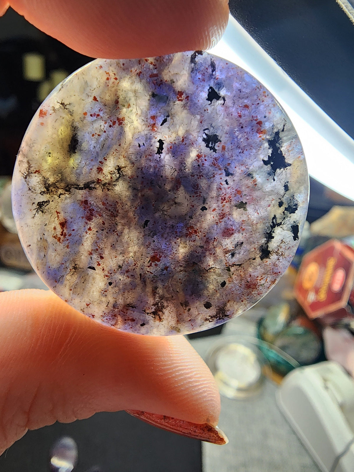 Bulk Lot | Natural Iolite Sunstone Cabochons