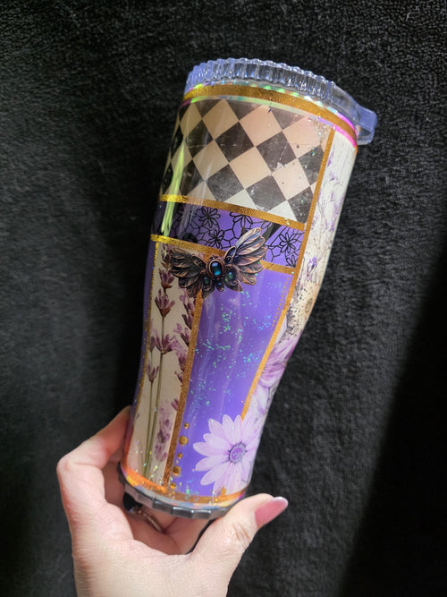 Alice Adjacent | 30oz Stainless Steel Strawbler Epoxy Tumbler