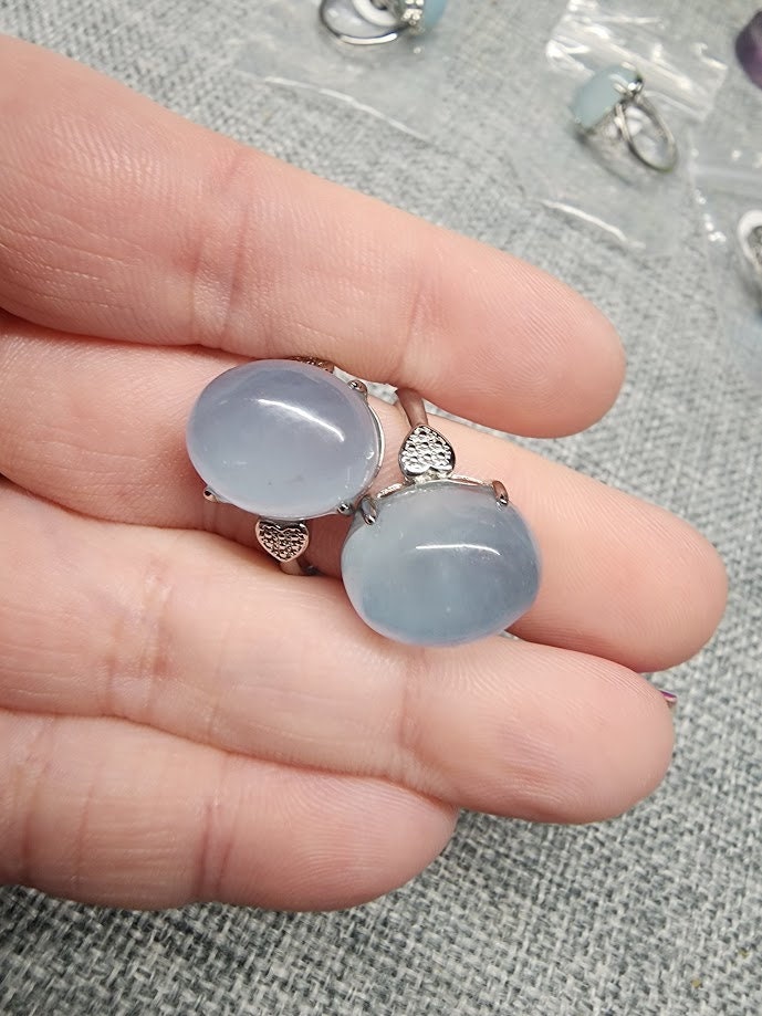 Natural Aquamarine Rings