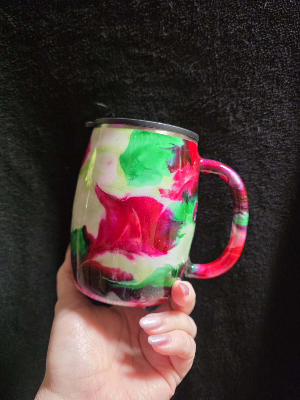 Christmas Mug 2 - No Decal | 14oz Coffee Mug Stainless Steel Epoxy Mug