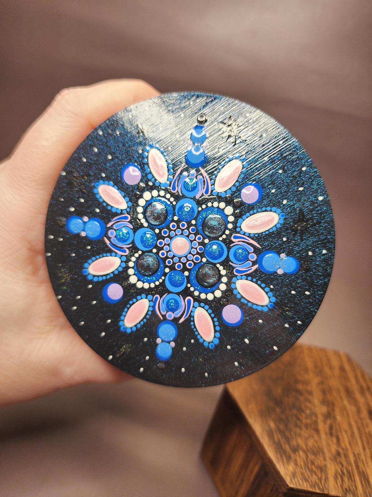 It's Just a Phase Moon Mandala Stash Jar