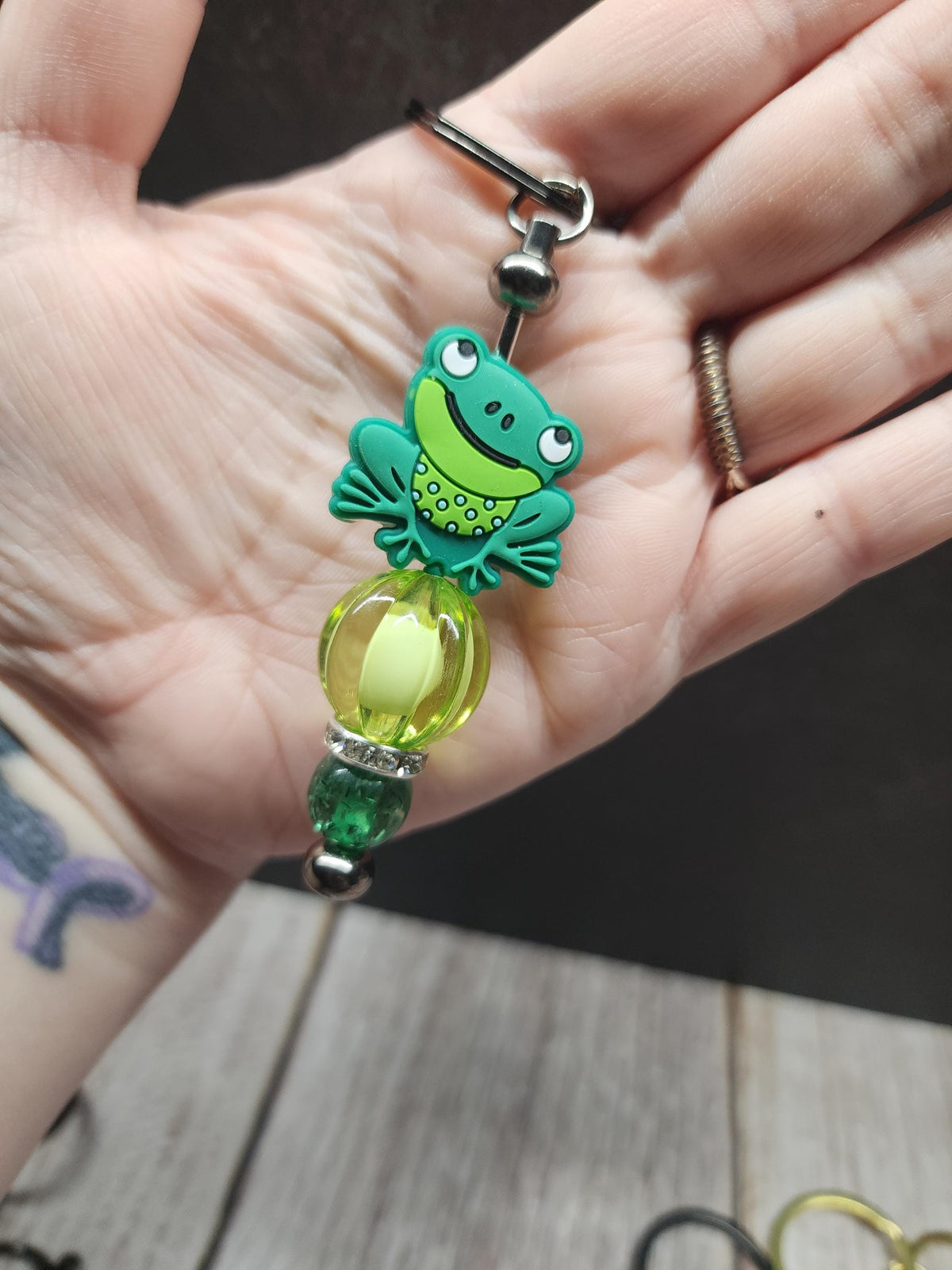 Themed Bar Keychains | Mama, Cat Mom, Knitting, Frog, Teacher, Less People More Dogs