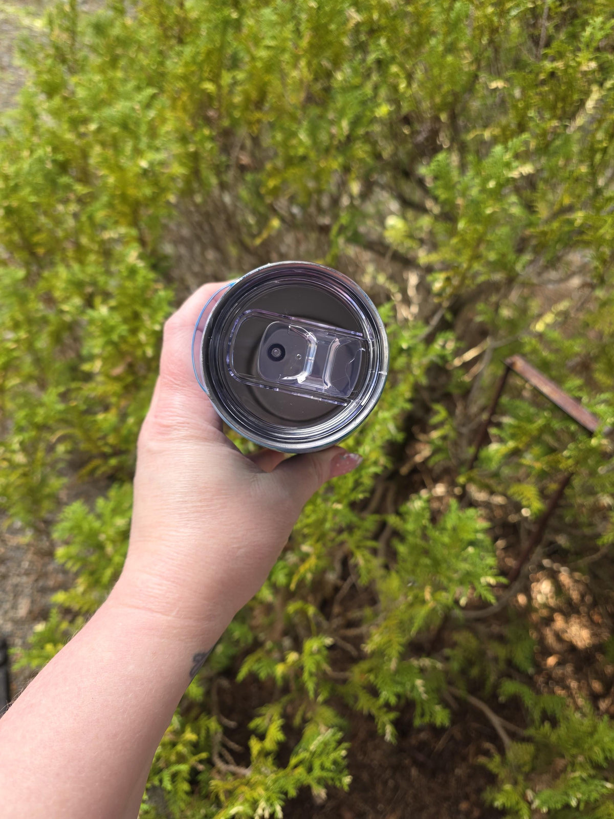 Anchor at the Beach | 17oz Stemless Wine Glass Stainless Epoxy Tumbler