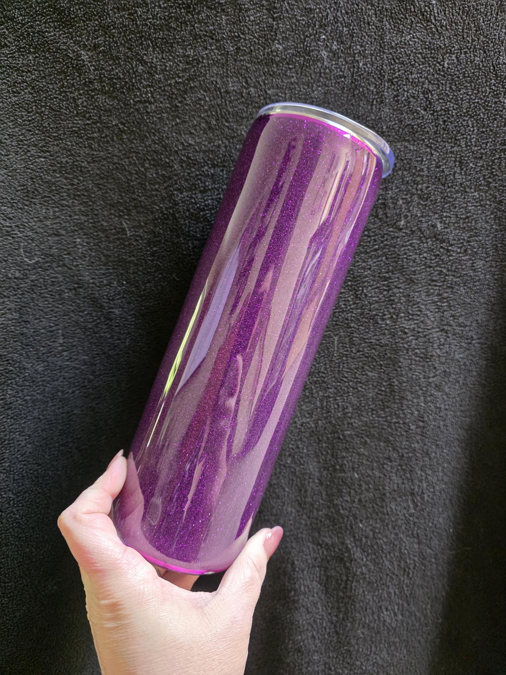 Purple Roses | 30oz Skinny Stainless Steel Epoxy Tumbler