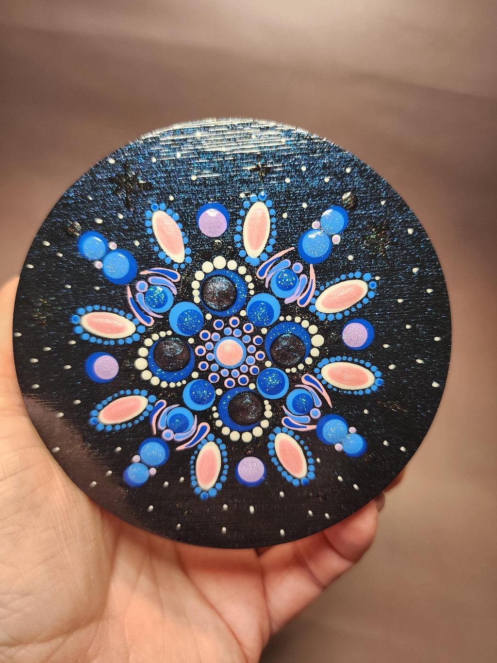 It's Just a Phase Moon Mandala Stash Jar