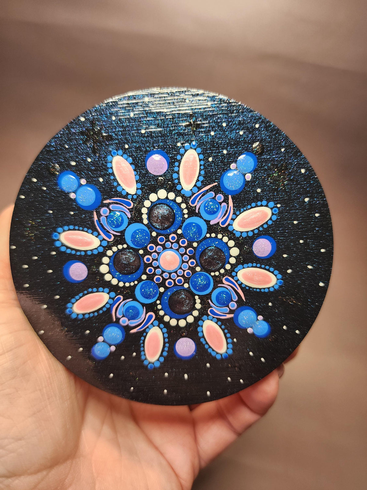 It's Just a Phase Moon Mandala Stash Jar
