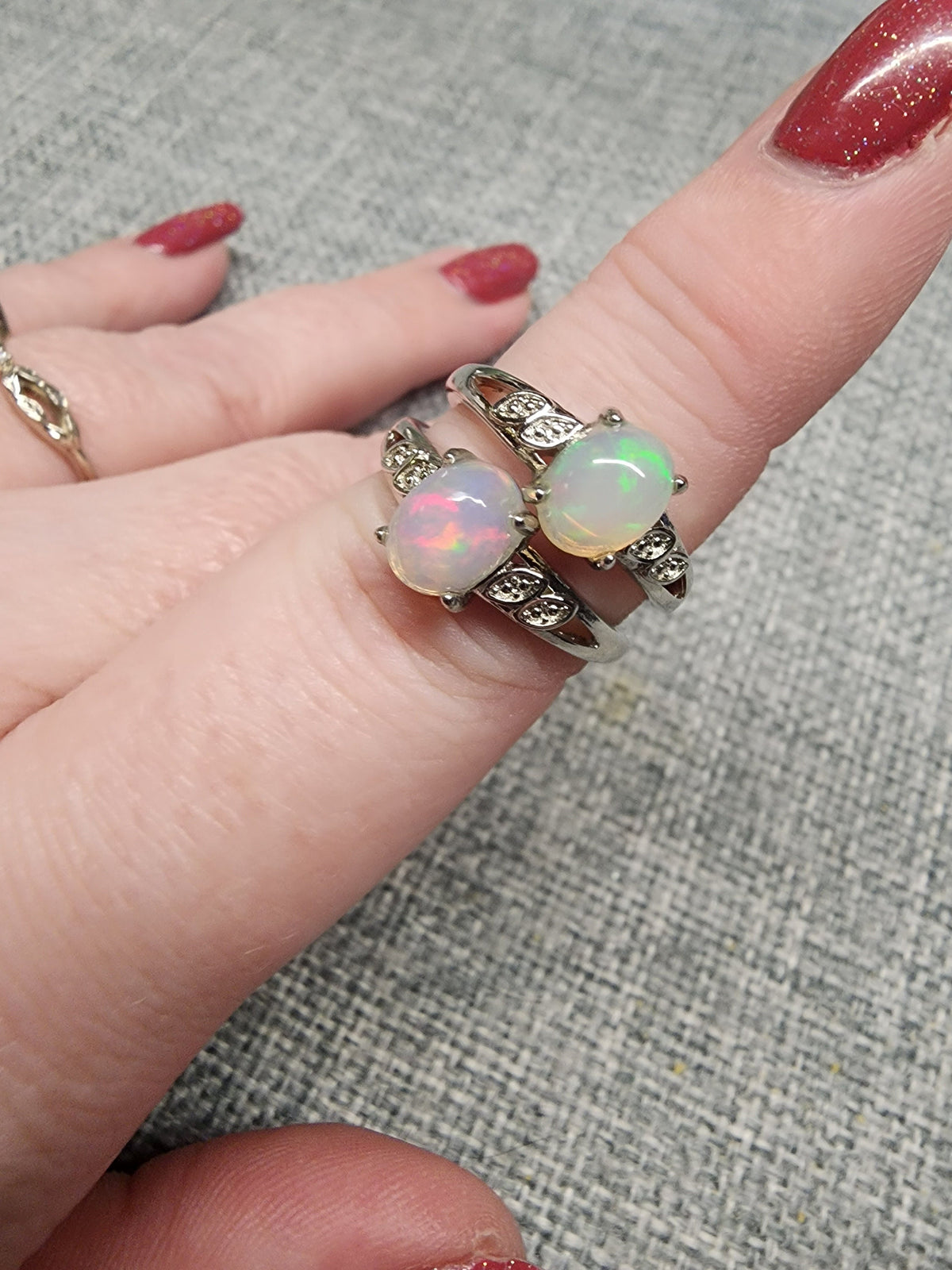 Natural Opal Ring