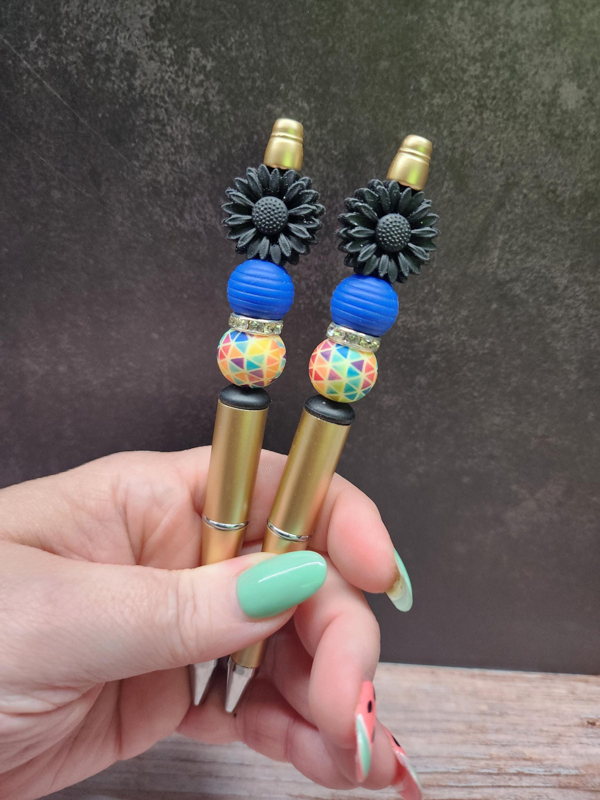 Themed Silicone Beaded Pens | Elephant, Daisy, Pineapple, Teacher, Books