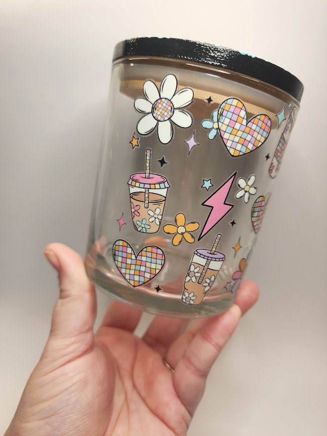 Disco Coffee Mandala Stash Jar