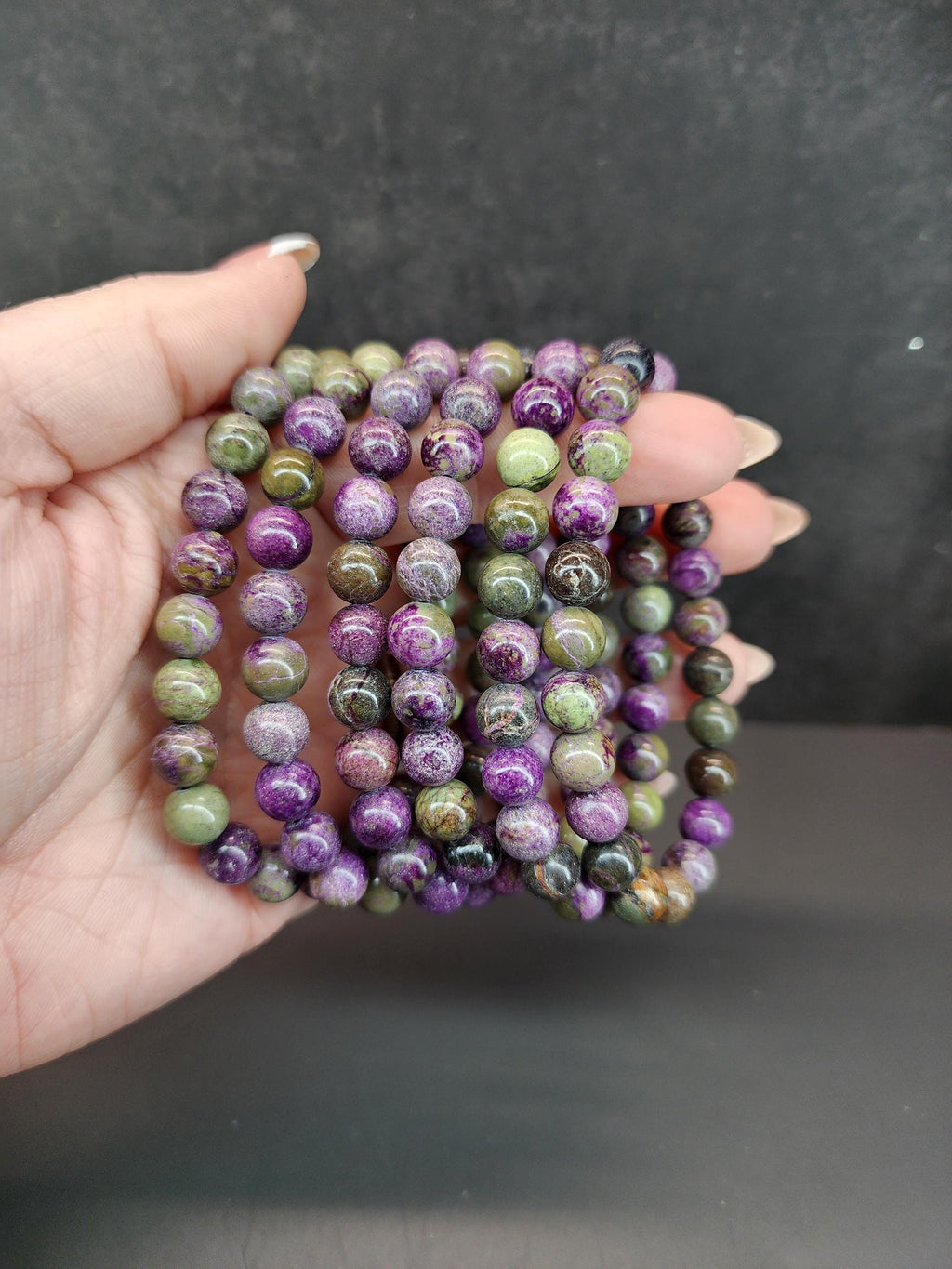 Natural Atlantasite 8mm Stretch Bracelet