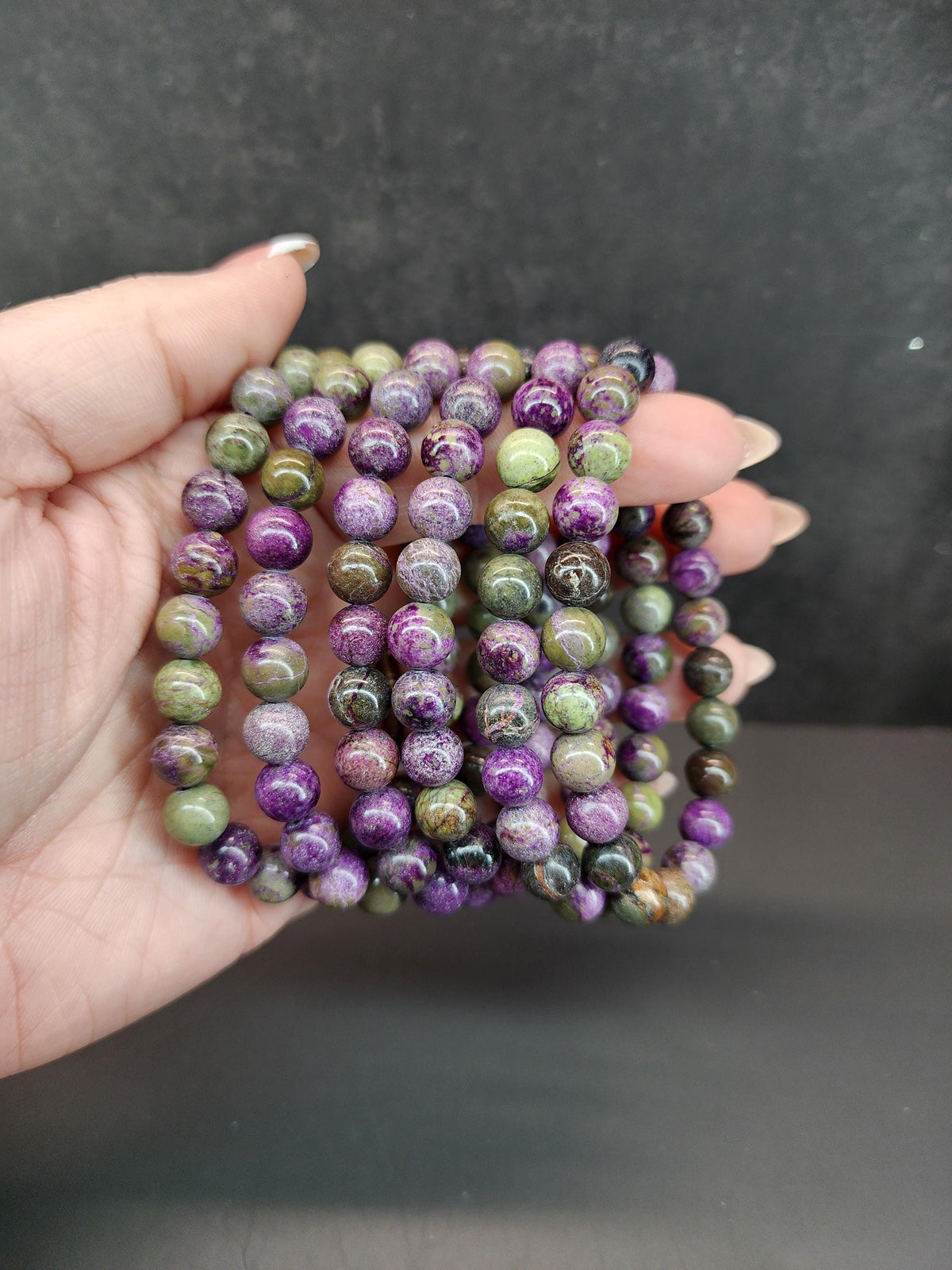 Natural Atlantasite 8mm Stretch Bracelet