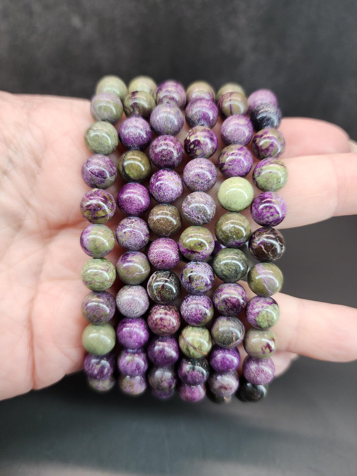 Natural Atlantasite 8mm Stretch Bracelet