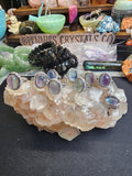 Natural Fluorite Adjustable Rings