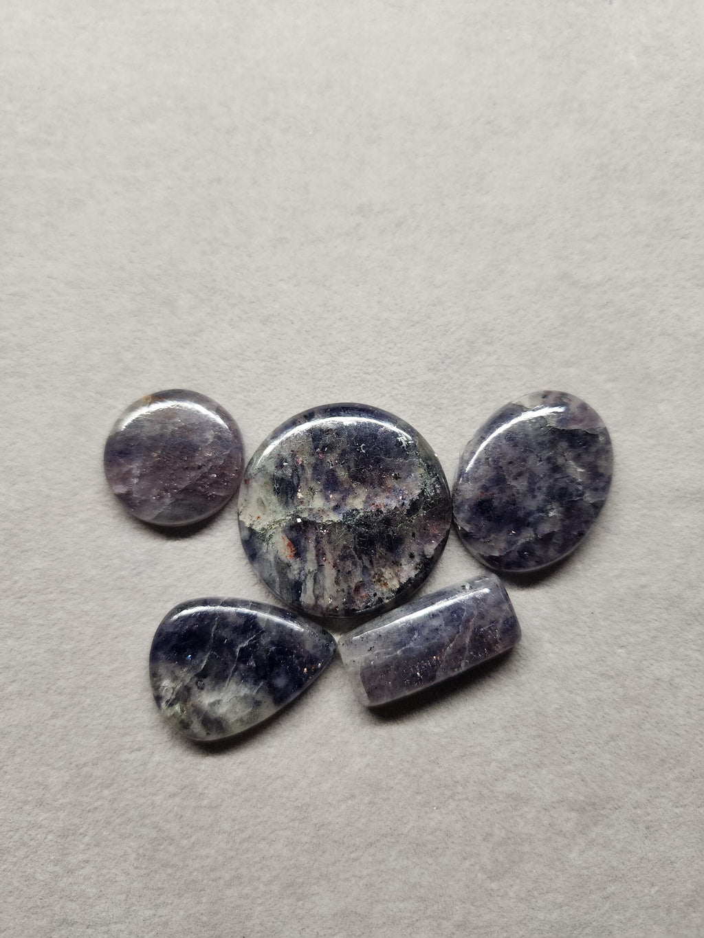 Bulk Lot | Natural Iolite Sunstone Cabochons
