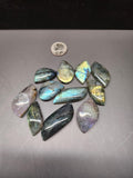Bulk Lot | Natural Labradorite Wave Cabochons