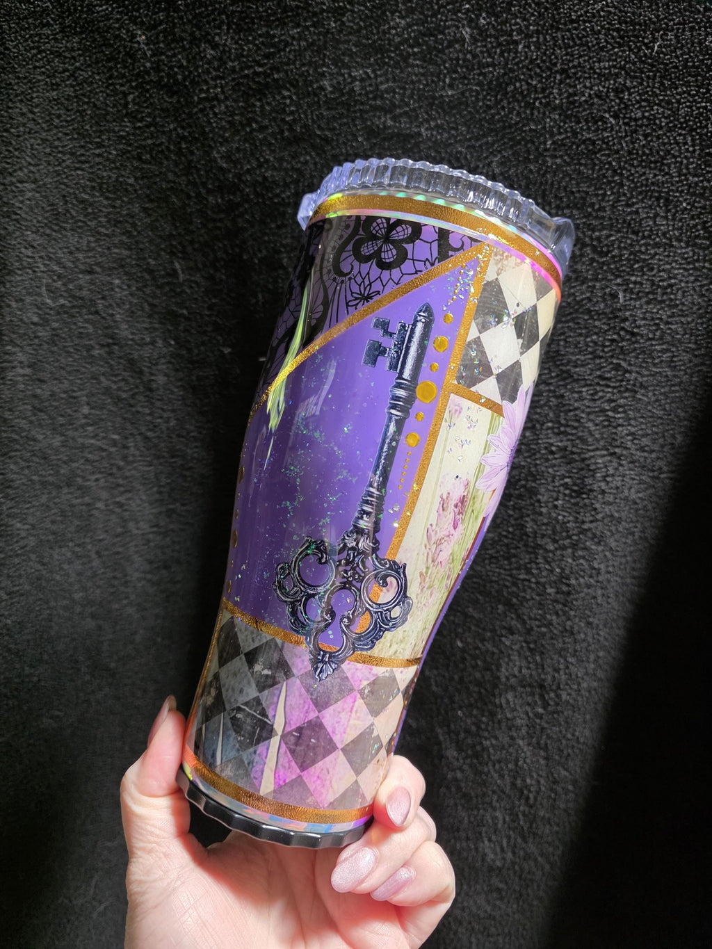 Alice Adjacent | 30oz Stainless Steel Strawbler Epoxy Tumbler