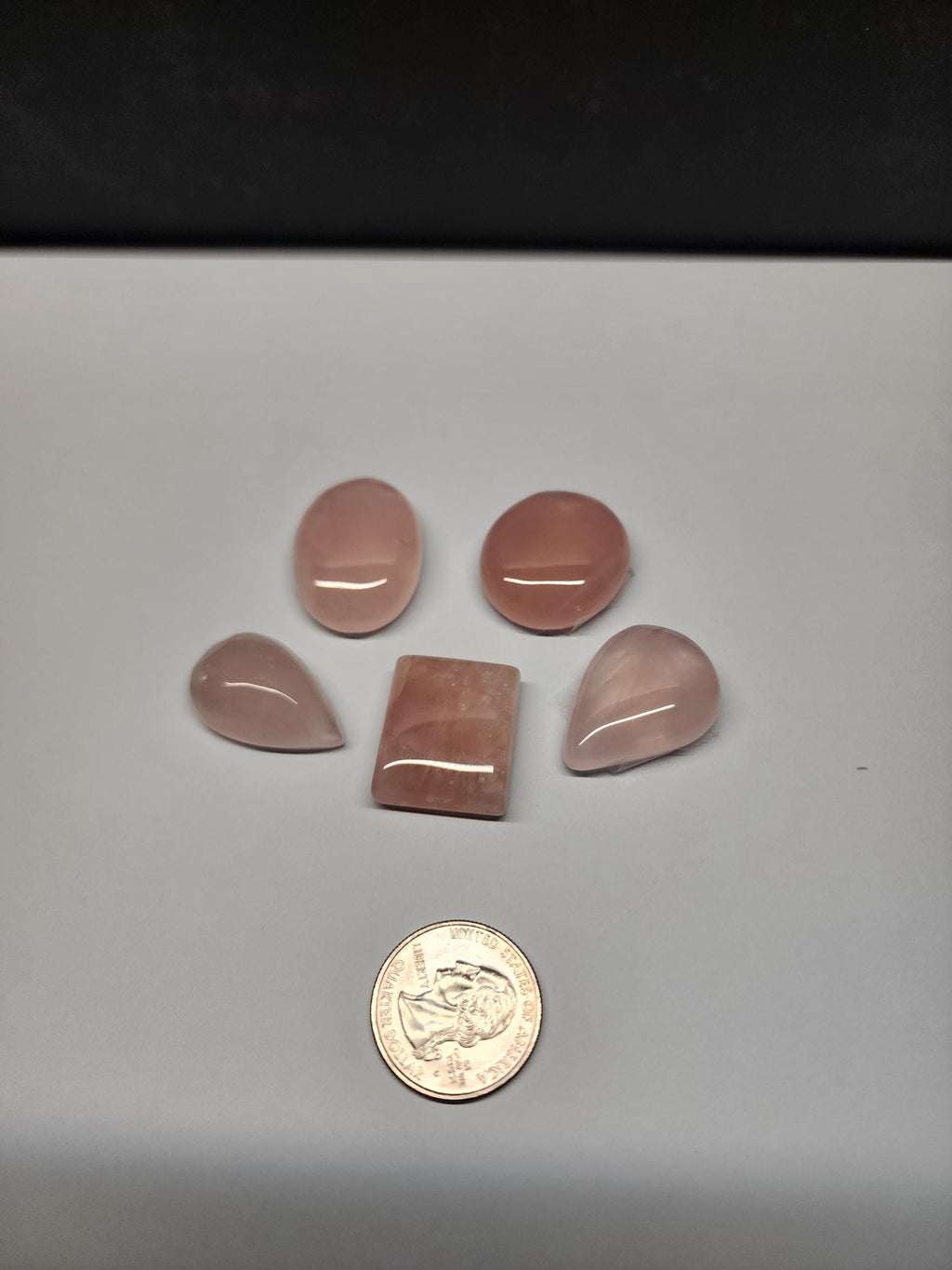 Bulk Lot | Natural Rose Quartz Cabochons
