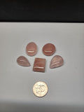 Bulk Lot | Natural Rose Quartz Cabochons