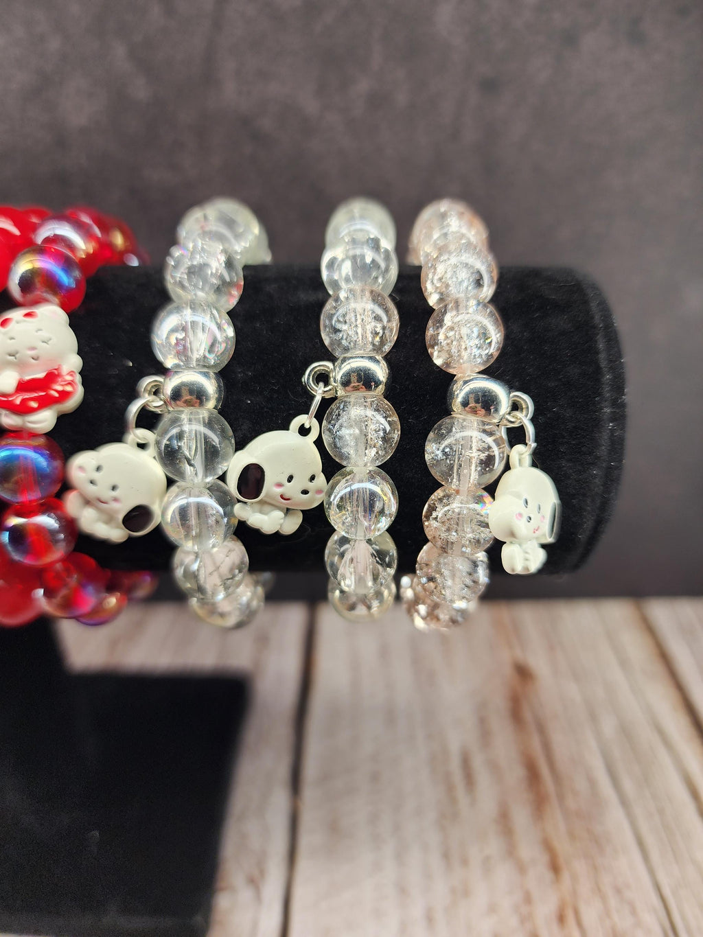 Kid Bracelets | Red, Orange, Yellow Black or White