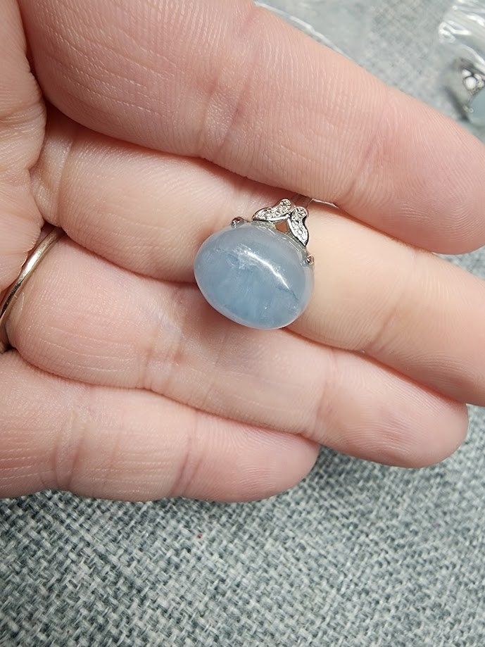 Natural Aquamarine Rings