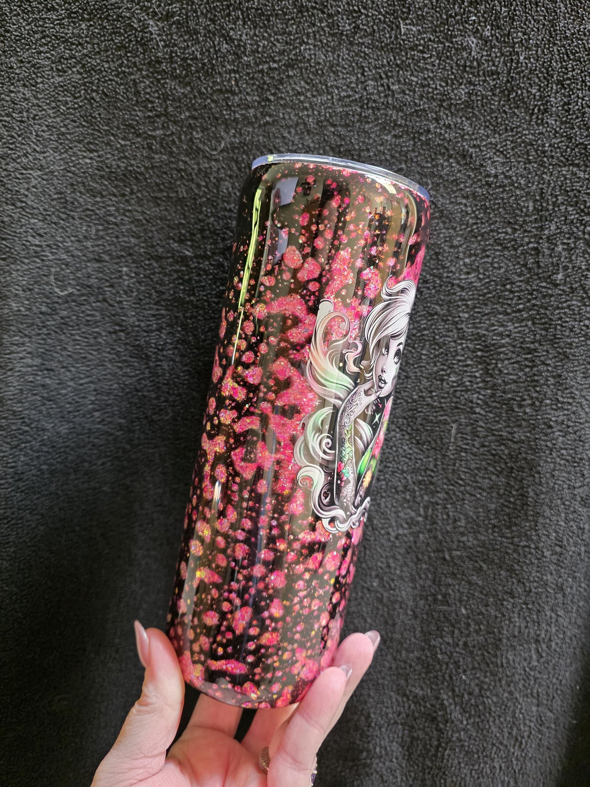 Tattooed Fairy | 20oz Skinny Stainless Steel Epoxy Tumbler