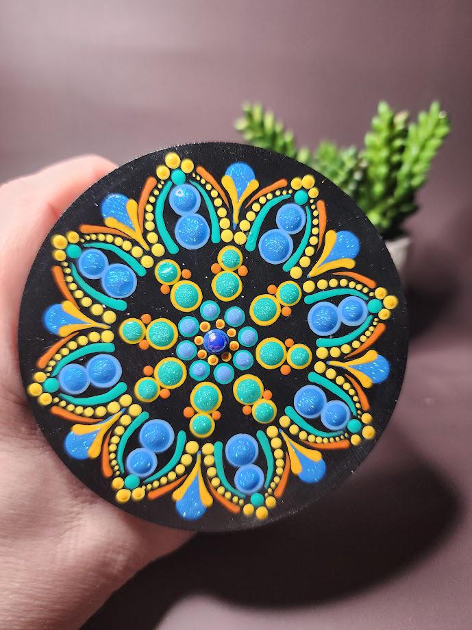 What the Duck Mandala Stash Jar