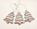 Holiday Snack Cake Tree Wood Ornament | Hand Painted