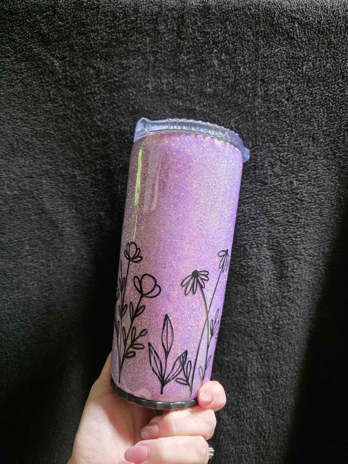 Wildflowers | 20oz Stainless Steel Tapered Strawbler Epoxy Tumbler