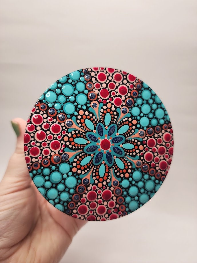 Floral Love Mandala Stash Jar