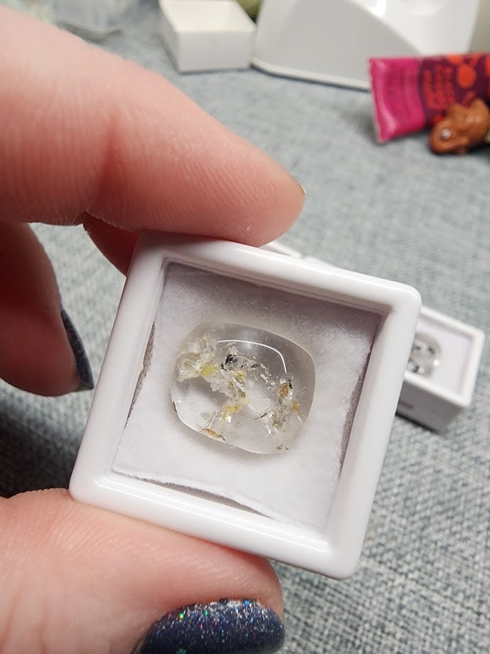 Bulk Lot | Natural Included Topaz Cabochons