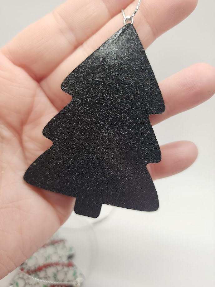 Holiday Snack Cake Tree Wood Ornament | Hand Painted