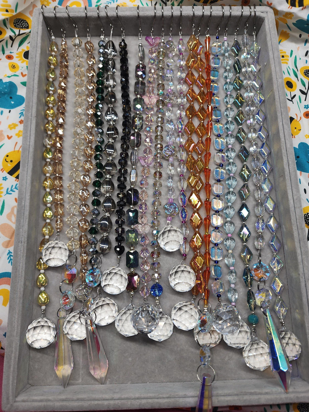 Glass Single Strand Suncatchers