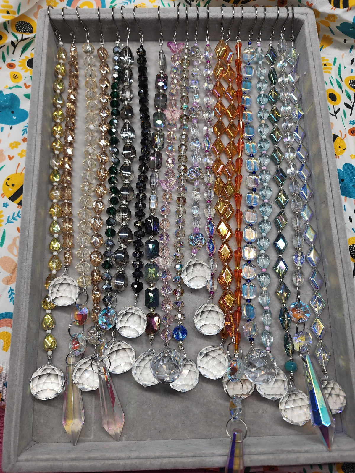 Glass Single Strand Suncatchers
