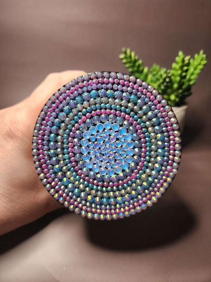 Floral Books Mandala Stash Jar