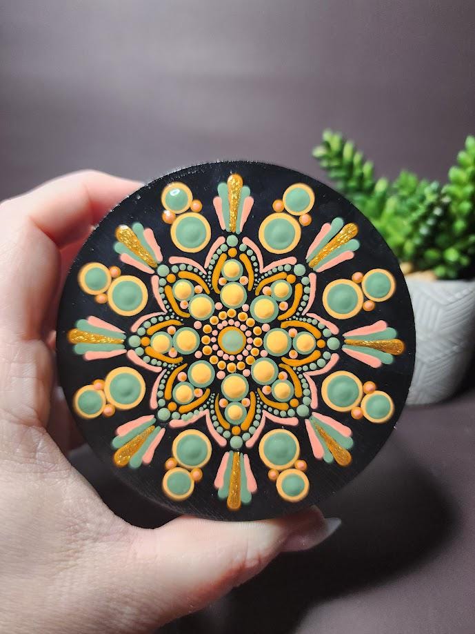 Desert Vibes Mandala Stash Jar