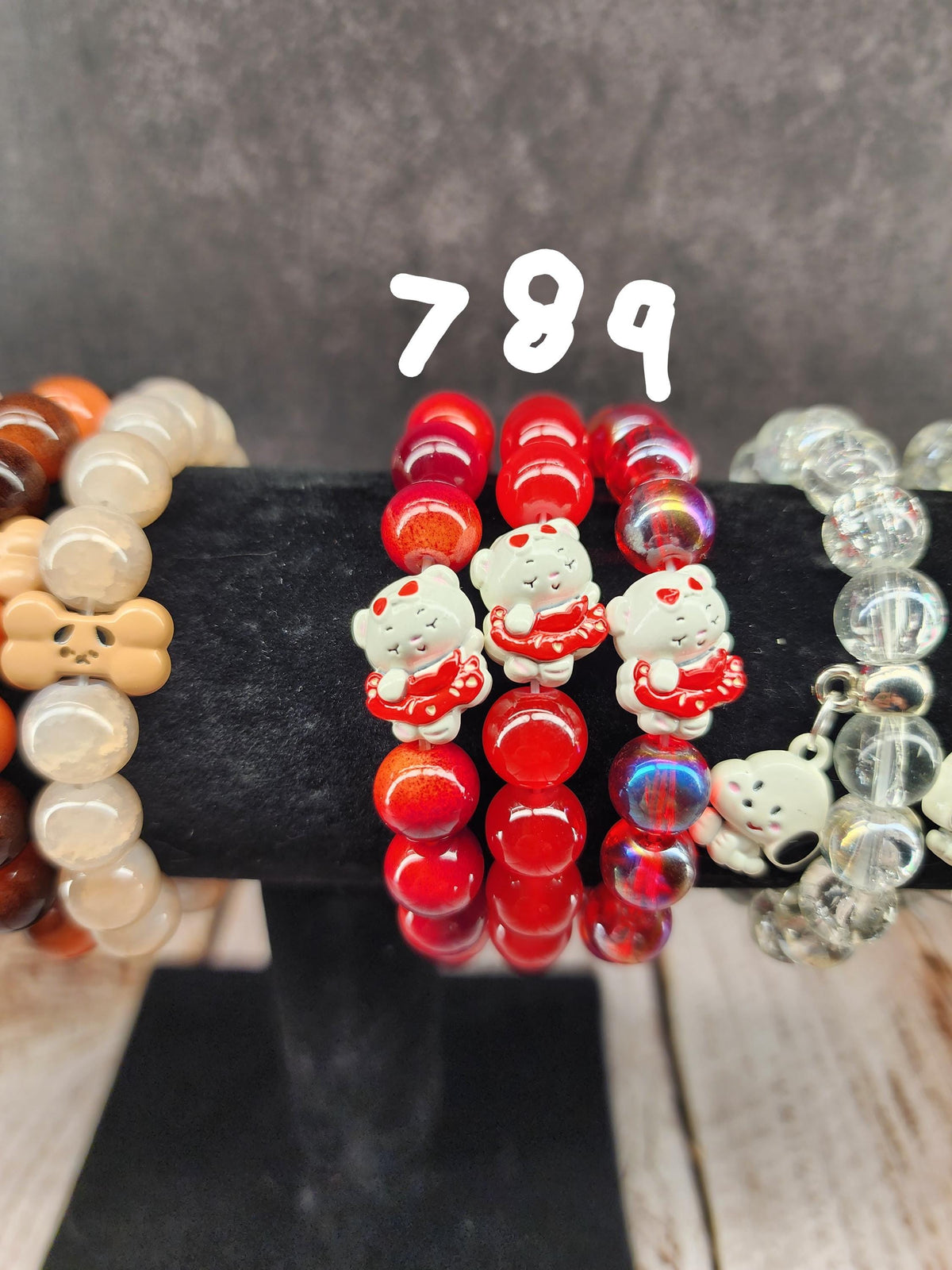 Kid Bracelets | Red, Orange, Yellow Black or White
