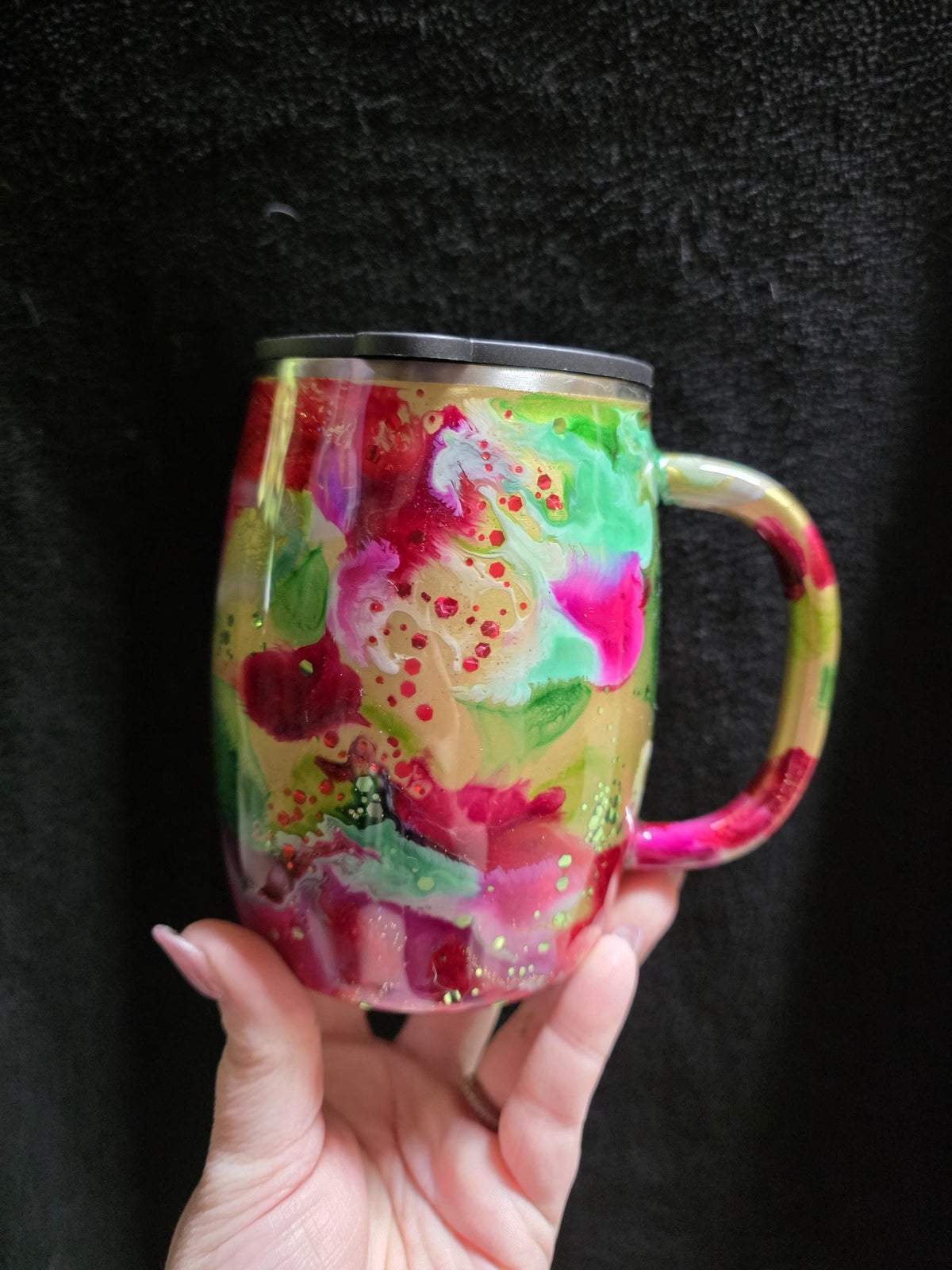 Christmas Mug 1 - No Decal | 14oz Coffee Mug Stainless Steel Epoxy Mug