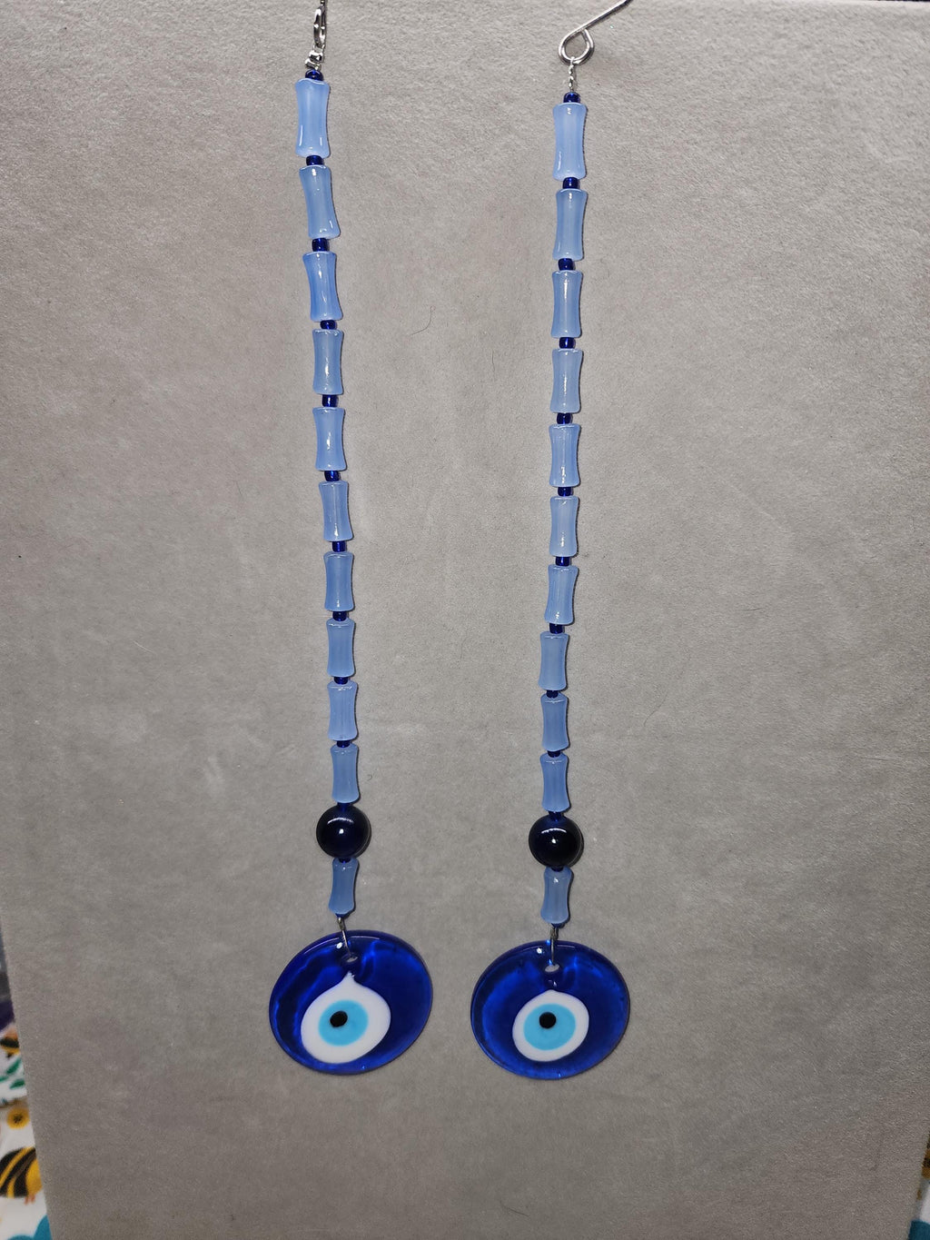 Blue Evil Eye Single Strand Suncatchers
