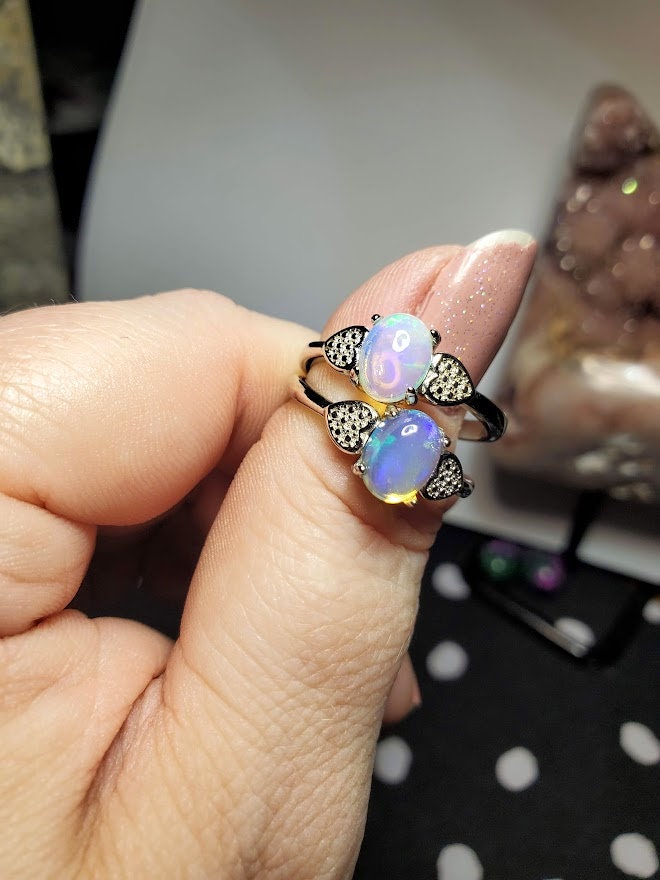 Natural Opal Ring