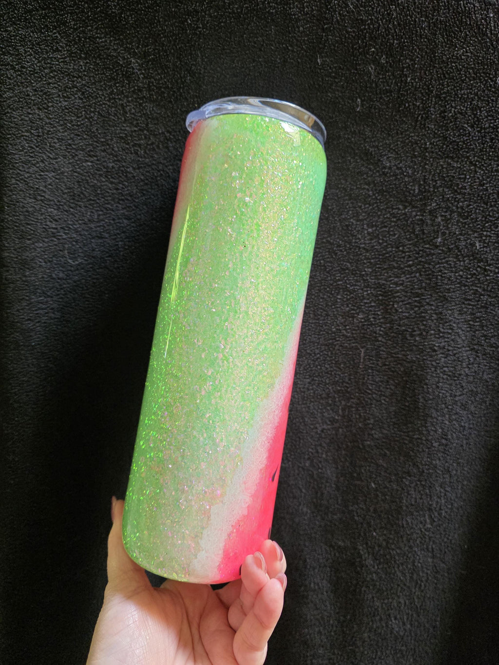 Watermelon Pop | 30oz Skinny Stainless Steel Epoxy Tumbler