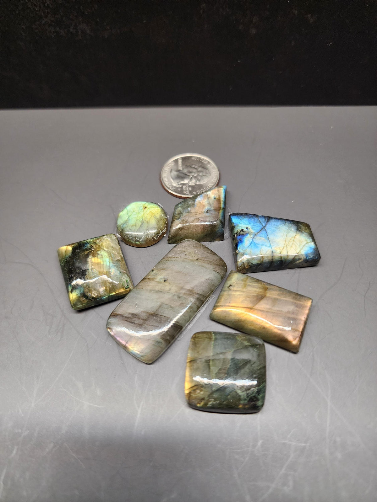 Bulk Lot | Natural Labradorite Cabochons